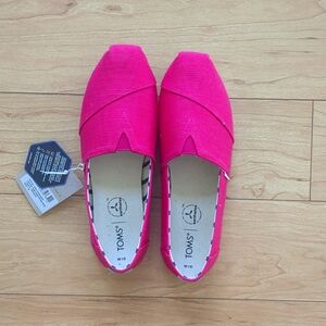 Hot Pink TOMS